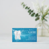 Benoeming tandheelkundige schoonmaakdienst Tanden- Afsprakenkaartje (Staand voorkant)