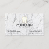 Benoeming tandheelkundige tandheelkundige tandheel afsprakenkaartje (Voorkant)