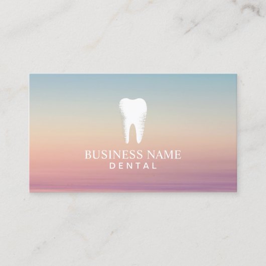 Benoeming tandheelkundige zorg afsprakenkaartje (Voorkant)