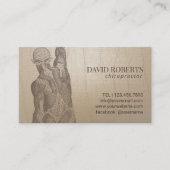  benoeming van Chiropractor Massage Therapy Afsprakenkaartje (Voorkant)