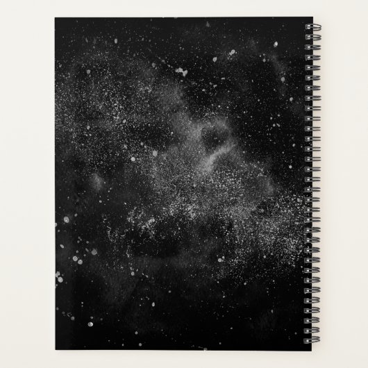 Benoeming van Cosmic Gold Moon Astrology Book Planner (Achterkant)