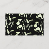 Benoeming van haarstylist-tools afsprakenkaartje (Voorkant)