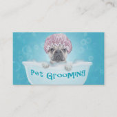 Benoeming van huisdieren voor zwemmen en wegwerppe afsprakenkaartje (Voorkant)