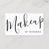 Benoeming van moderne artistieke artistieke makers afsprakenkaartje (Voorkant)