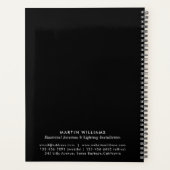 Benoeming van moderne elektrische bedrading planner (Achterkant)