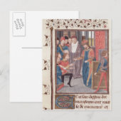 Benoeming van twee nachten briefkaart (Voorkant / Achterkant)