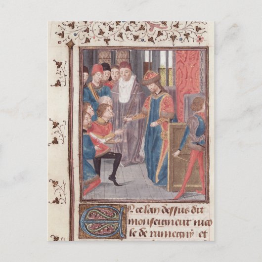 Benoeming van twee nachten briefkaart (Voorkant)
