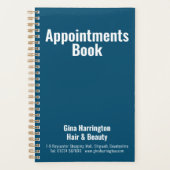 Benoemingsboek voor bedrijven planner (Voorkant)