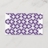 Benoemingskaart Afsprakenkaartje (Achterkant)