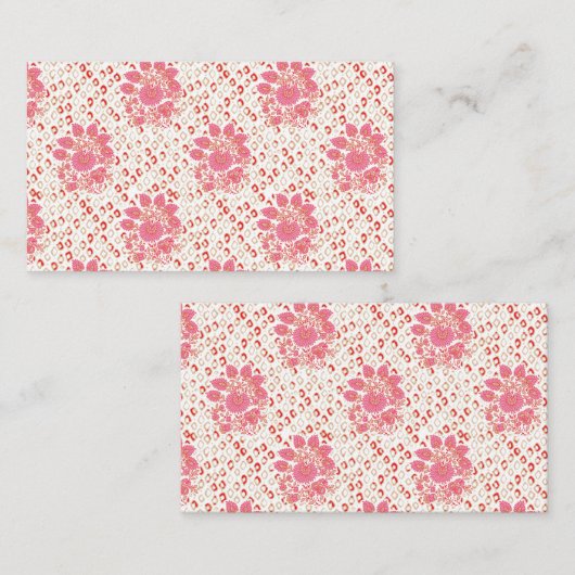 Benoemingskaart Afsprakenkaartje (Voorkant / Achterkant)