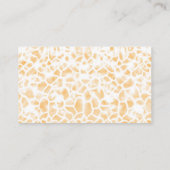 Benoemingskaart Afsprakenkaartje (Achterkant)