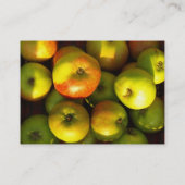 Benoemingskaart - appels afsprakenkaartje (Achterkant)