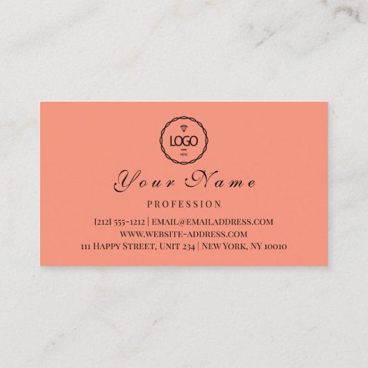 Benoemingskaart Makeup Artist Logo Esthetican QR Afsprakenkaartje (Achterkant)