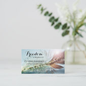 Benoemingskaart voor ventilatorverlichting afsprakenkaartje (Staand voorkant)