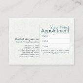 Benoemingskaart voor Yoga Class Pass Loyalty Manda (Achterkant)