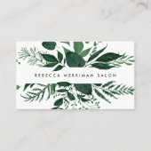 Benoemingskaarten voor wilde bossen afsprakenkaartje (Voorkant)