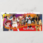 Benoit is de 30e Birthday Costume Party Kaart (Voorkant / Achterkant)