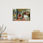 Benozzo Gozzoli The Feast of Herod Poster (Keuken)