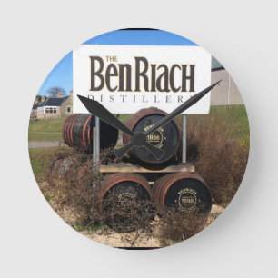 BenRiach Uhr Whisky Watch Time for a Dram Ronde Klok