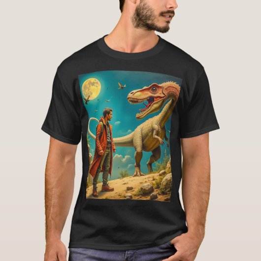 Ben's Basic Donkere T-Shirt (Voorkant)