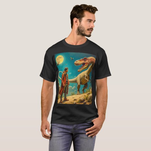 Ben's Basic Donkere T-Shirt (Voorkant volledig)