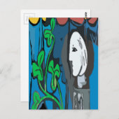 Ben's Bust, bewerk tekst Briefkaart (Voorkant / Achterkant)