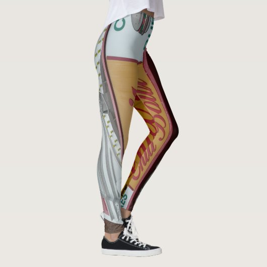 Ben's Chili Bowl; Washington DC-mijlpaal! Leggings (Rechts)