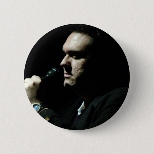 Ben's Face Badge Ronde Button 5,7 Cm (Voorkant)