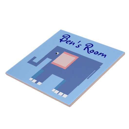 Ben's Room Tegeltje (Zijkant)