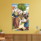 Bensdorp's Koninklijke Nederlandse Cocoa Canvas Afdruk (Insitu (Woonkamer))