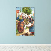 Bensdorp's Koninklijke Nederlandse Cocoa Canvas Afdruk (Insitu (Houten vloer))