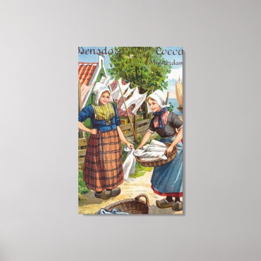 Bensdorp's Koninklijke Nederlandse Cocoa Canvas Afdruk (Voorkant)