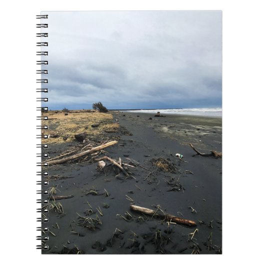 Benson Beach, Cape Dispression, Washington Notitieboek (Voorkant)