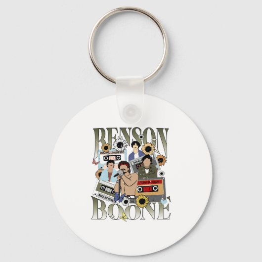 Benson Boone Cassettes  Sleutelhanger (Voorkant)