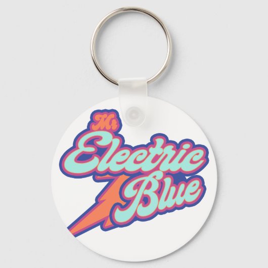 Benson Boone De elektriciteitsman Blu Sleutelhanger (Voorkant)