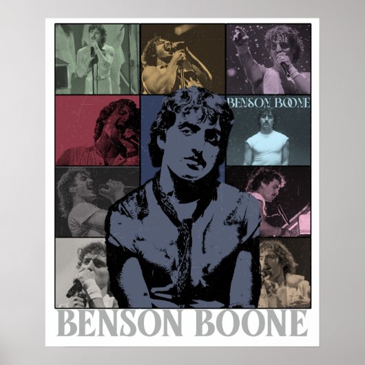 Benson Boone Vintage Tou Poster (Voorkant)