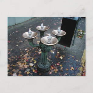 Benson Bubbler Portland Oregon Briefkaarten