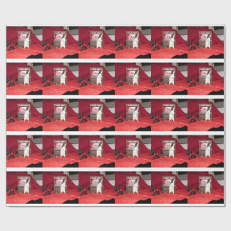 Benson Singing Carols Pet Rat Gift Wrap Cadeaupapier