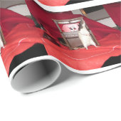 Benson Singing Carols Pet Rat Gift Wrap Cadeaupapier (Rol Hoek)