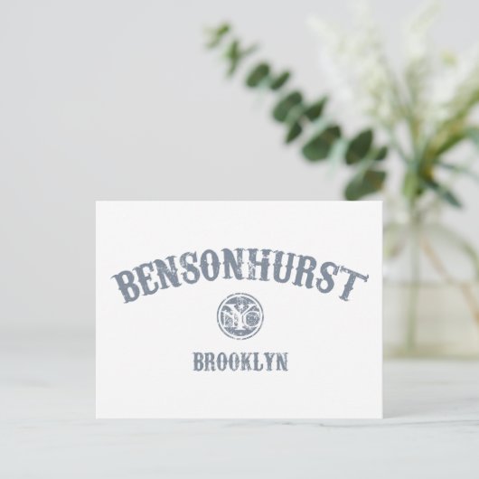 Bensonhurst Briefkaart (Staand voorkant)