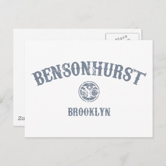 Bensonhurst Briefkaart (Voorkant / Achterkant)