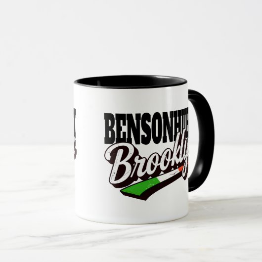 Bensonhurst Brooklyn Mok (Voorkant rechts)