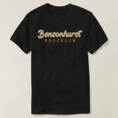 Bensonhurst  Cool Retro Brooklyn NYC  T-shirt (Design voorkant)