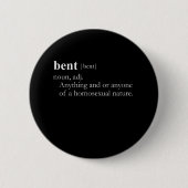 BENT (definitie) Ronde Button 5,7 Cm (Voorkant)