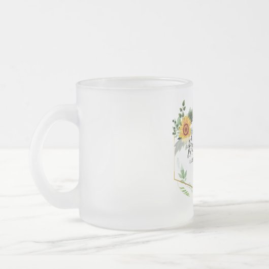 Bent u Bridesmaid Maid Honor Dank u moeder Matglas Koffiemok (Links)