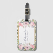 Bent u BRIDESMAID MAID HONOR FLOWERGIRL? Bagagelabel (Voorkant (verticaal))