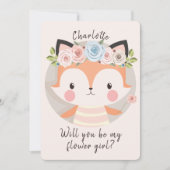 Bent u de Kaart Mijn Bloemenmeisje-voorstel? (Voorkant)