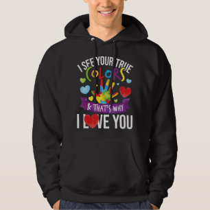 Bent u een supporter van een Autistisch Warrior? B Hoodie