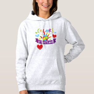 Bent u een supporter van een Autistisch Warrior? B Hoodie