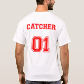 BENT U EEN VANGER OF EEN PITCHER? T-SHIRT (Achterkant)